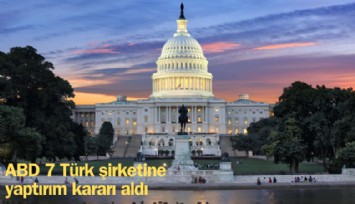 ABD'den 7 Türk şirketine yaptırım kararı; İşte o şirketler