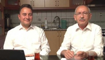 Kılıçdaroğlu ve Babacan mutfağa girdi: Şampiyonlar Ligi hazır