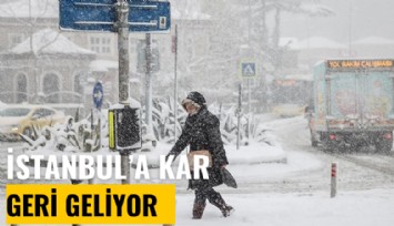 Meteoroloji tarih verdi: İstanbul'a kar geri geliyor