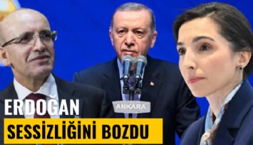 TCMB Başkanı Gaye Erkan tartışmasına Erdoğan'dan ilk yorum