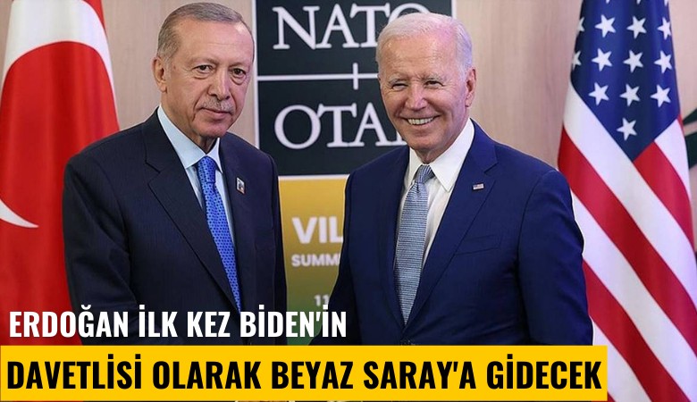 Erdoğan ilk kez Biden'in davetlisi olarak Beyaz Saray'a gidecek