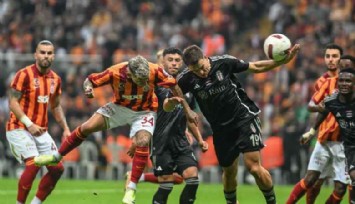 Galatasaray 10 kişi kalan Beşiktaş'ı 2-1 yendi