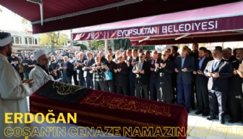 Cumhurbaşkanı Erdoğan, Mahmut Esad Coşan'ın eşi Hacer Muhterem Coşan'ın cenaze namazına katıldı