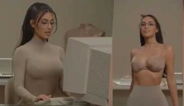 Kim Kardashian'ın sütyen reklamı çevrecileri kızdırdı