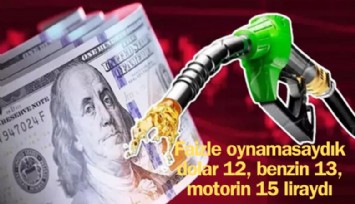 Alaattin Aktaş: Faizle oynamasaydık dolar 12, benzin 13, motorin 15 liraydı