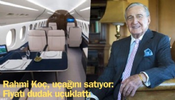 Rahmi Koç uçağını satıyor: İşte fiyatı