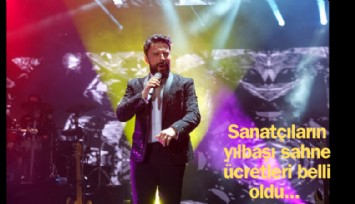 Şarkıcıların yılbaşı sahne ücretleri belli oldu: Rekor Tarkan'da