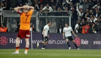 Beşiktaş, lider Galatasaray'ı 3 golle devirdi