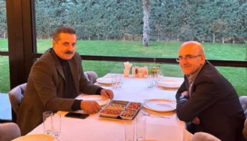 Faruk Çelik ile Mehmet Şimşek'ten sürpriz yemek