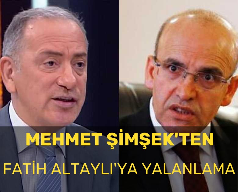 Mehmet Şimşek'ten Fatih Altaylı'ya yalanlama: Ankara'da yaşıyorum