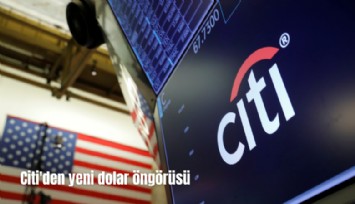 Citi'den yeni dolar öngörüsü
