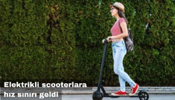 İstanbul'da elektrikli scooterlara hız sınırı geldi