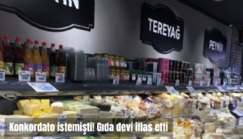 Türk gıda şirketinden kötü haber: İflas etti
