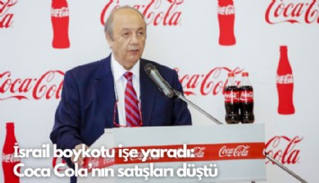 İsrail boykotu işe yaradı:  Coca Cola’nın satışları düştü