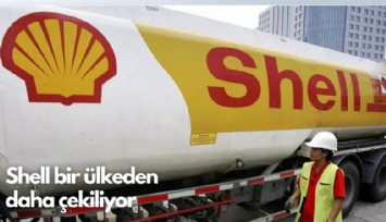 Shell bir ülkeden daha çekiliyor
