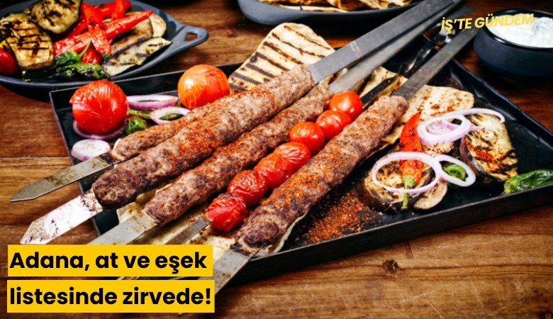 Adana, at ve eşek listesinde zirvede!
