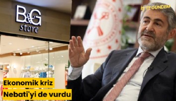 Ekonomik kriz Nebati'yi de vurdu!