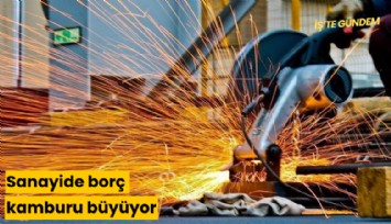 Sanayide borç kamburu büyüyor