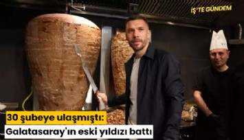 30 şubeye ulaşmıştı: Galatasaray'ın eski yıldızı battı