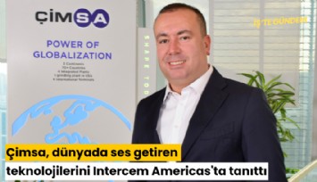 Çimsa, dünyada ses getiren teknolojilerini Intercem Americas'ta tanıttı