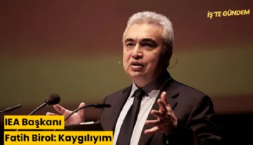IEA Başkanı Fatih Birol: Kaygılıyım