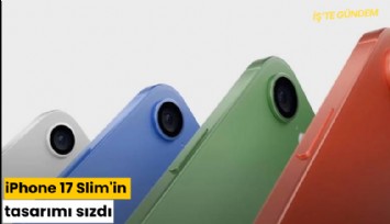 iPhone 17 Slim'in tasarımı sızdı