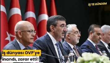 İş dünyası OVP'ye inandı, zarar etti!