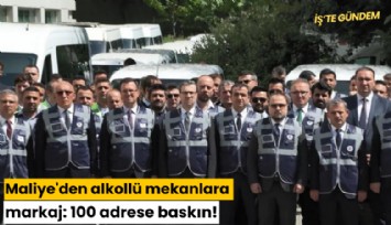 Maliye'den alkollü mekanlara markaj: 100 adrese baskın!