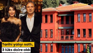 Tarihi yalıyı sattı, 3 lüks daire aldı
