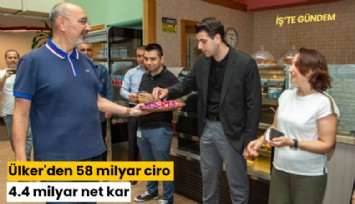 Ülker'den 58 milyar ciro 4.4 milyar net kar