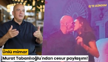 Ünlü mimar Murat Tabanlıoğlu'ndan cesur paylaşım!