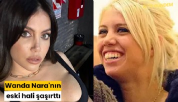 Wanda Nara'nın eski hali şaşırttı