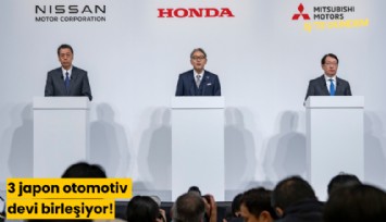 3 japon otomotiv devi birleşiyor!