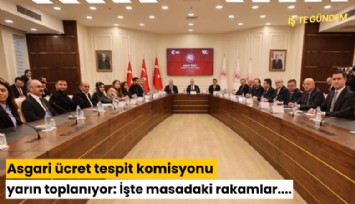 Asgari ücret tespit komisyonu yarın toplanıyor: İşte masadaki rakamlar....