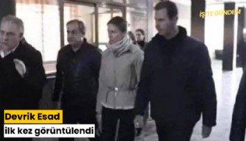 Devrik Esad ilk kez görüntülendi