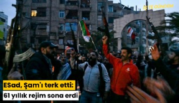 Esad, Şam'ı terk etti: 61 yıllık rejim sona erdi