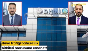 Hava trafiği bahçecilik bitkileri mezununa emanet!