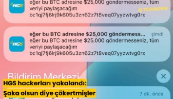 HGS hackerları yakalandı: Şaka olsun diye çökertmişler