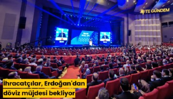 İhracatçılar, Erdoğan'dan döviz müjdesi bekliyor