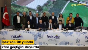 İpek Yolu ilk yılında kara geçtiğini duyurdu