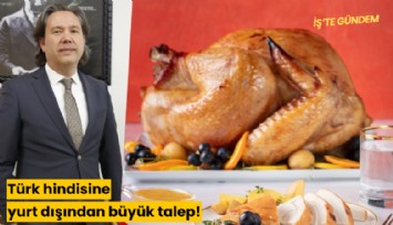 Türk hindisine yurt dışından büyük talep!
