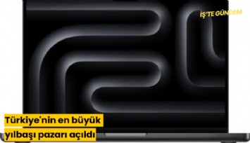 Türkiye'nin en büyük yılbaşı pazarı açıldı