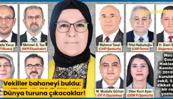 Vekiller bahaneyi buldu: Dünya turuna çıkacaklar!