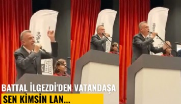 Ataşehir Belediye Başkanı Battal İlgezdi'den kendisini eleştiren kişiye: Sen kimsin lan...