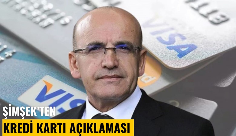 Bakan Şimşek'ten açıklama: Kredi kartına sınırlama geliyor mu?