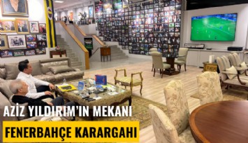 Aziz Yıldırım'ın maç izlerken çekilen fotoğrafı gündem oldu: Fenerbahçe karargahı