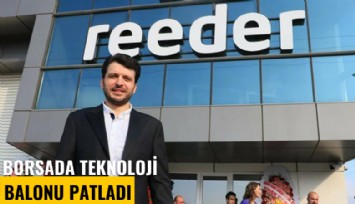Borsada teknoloji balonu patladı!