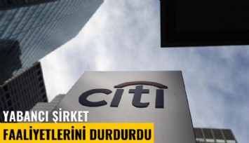 Borsada yabancı beklerken yabancı şirket faaliyetlerini durdurdu