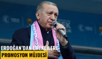 Cumhurbaşkanı Erdoğan'dan emeklilere promosyon müjdesi