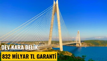 Dev kara delik: 832 milyar lira 'Garanti'